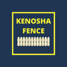 This is the Kenosha Fence logo. Please contact us for all of your fencing projects throughout Kenosha County!
